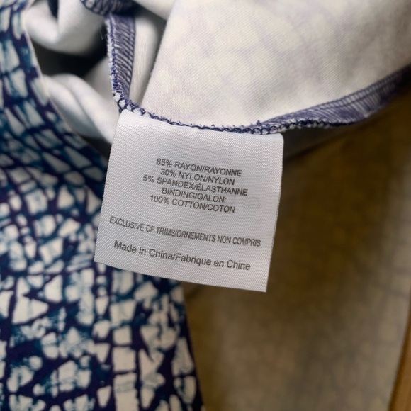 Tory Burch Blue Dress Style# 11152404 Size Medium - Picture 8 of 12